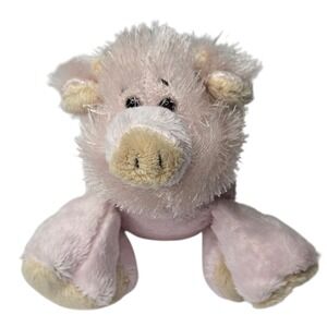 Ganz Lil Kinz‎ Pig Plush 7" Pink HS002 Retired 2005 Farm Stuffed Animal No Code